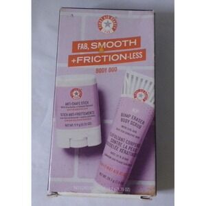 First Aid Beauty KP‎ Fab Smooth + Friction-less Body Duo, Set Total Net 1.35oz